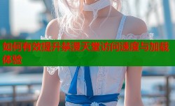 如何有效提升禁漫天堂访问速度与加载体验